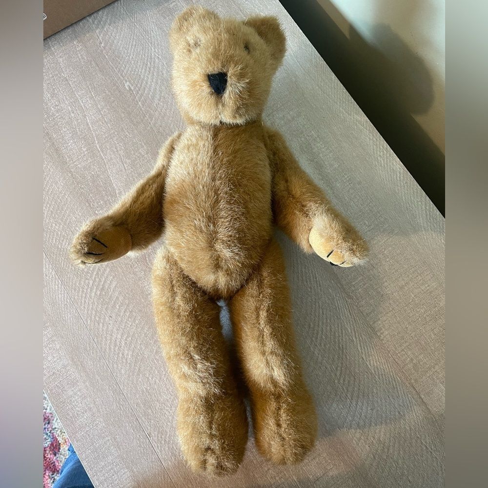 Boyds Bubba Bear 16" Rare Double Swivel Neck Jointed Brown Grizzly Teddy Plush